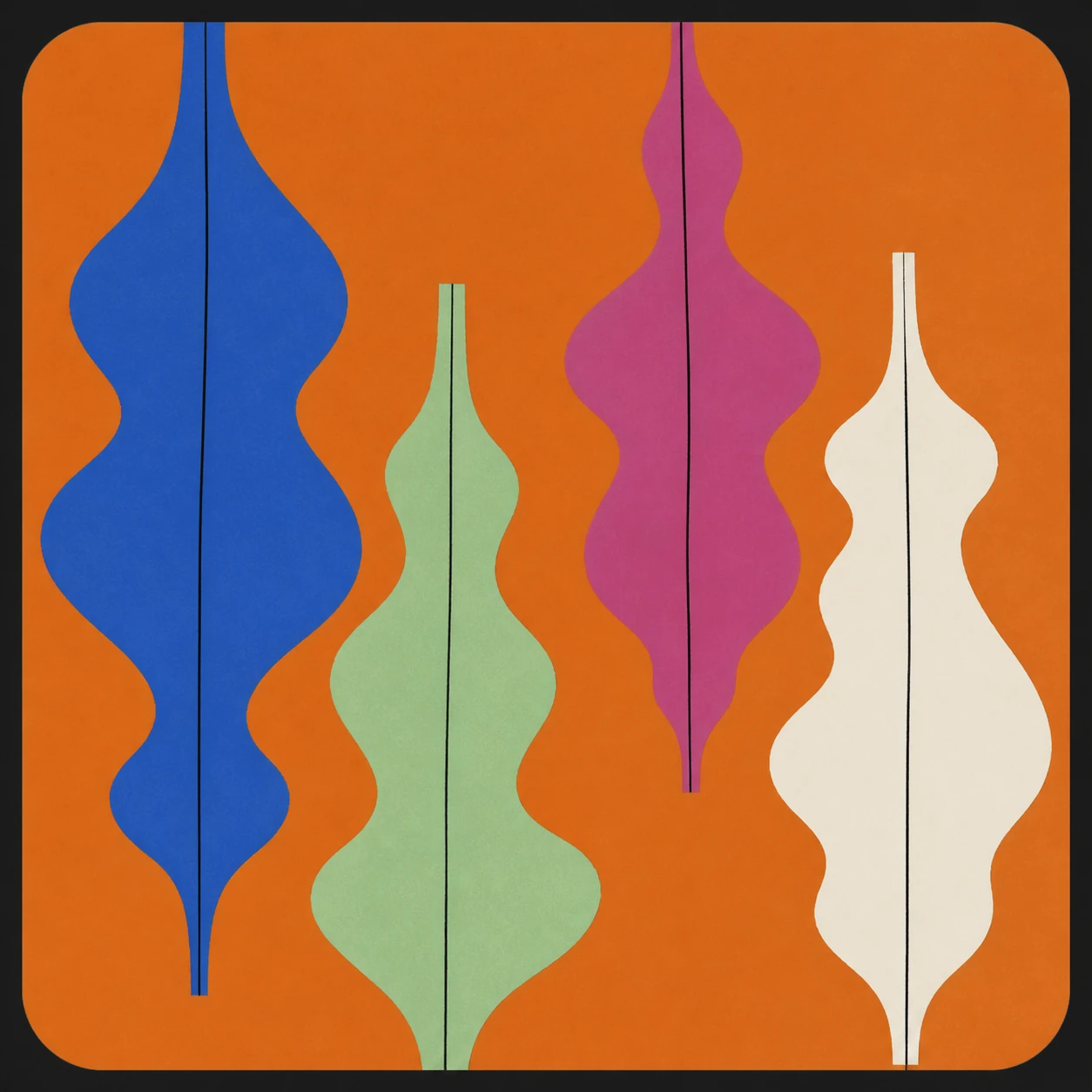Violin-inspired web illustration